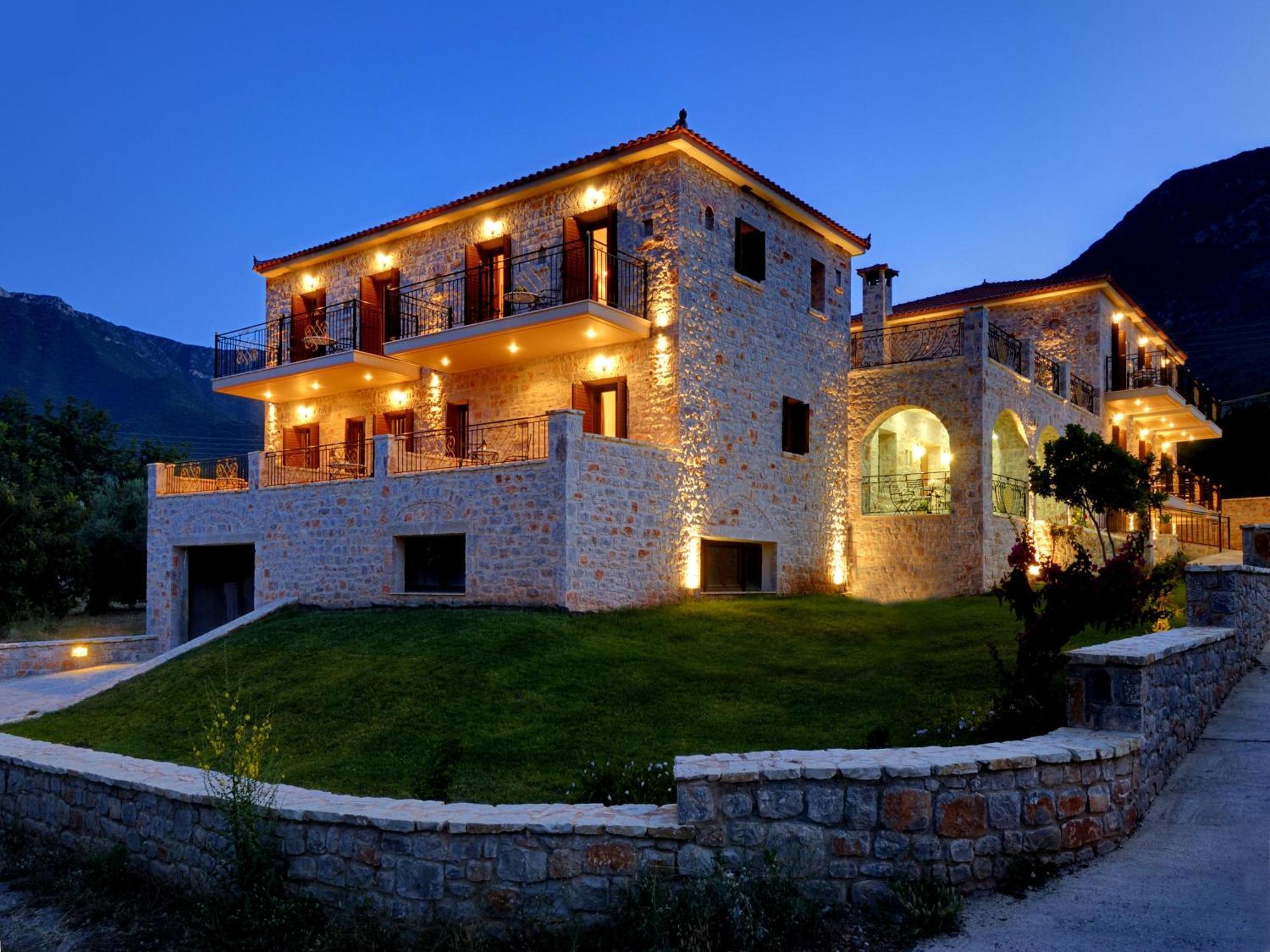 Byzantinon Hotel Leonídio Kültér fotó